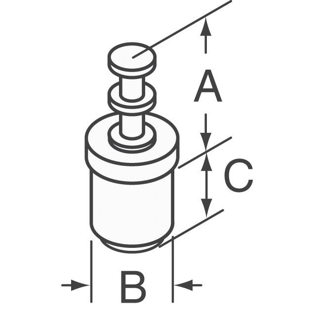 11308 Keystone Electronics  Turret-Steckverbinder